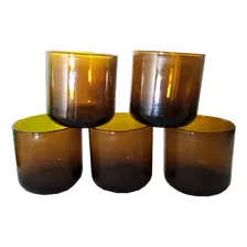 Vasos De Vidrio Cafe X 5 Unidaddes