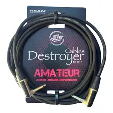 Cable Destroyer Amateur Conectores L L Cromados 3mts