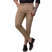 Calça Alfaiataria Masculina Skinny Com Elastano Barata