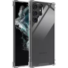 Kiomy Diamond Clear Case Para Samsung Galaxy S22 Ultra, Hybr