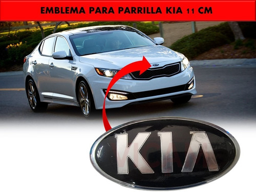 Emblema Delantero Compatible Con Kia Varios Modelos 11.5 Cm  Foto 3