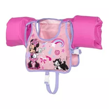 Chaleco Salvavidas Hombreras Inflable Niña Minnie 3 A 6 Años