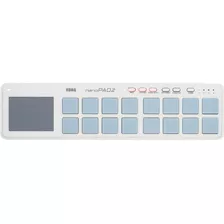 Korg Nano Pad 2 Controlador Midi De 16 Pads Blanco