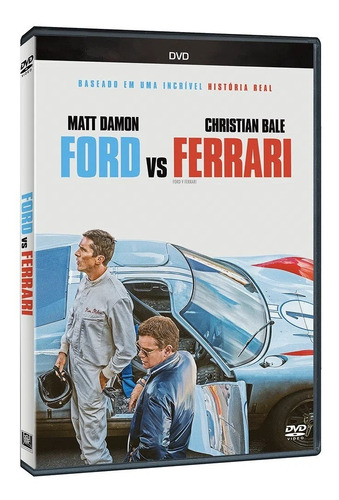 Dvd Ford Vs Ferrari - Lacrado - Frete Fixo