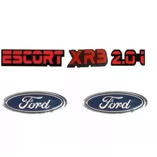 Kit Emb Escort + Xr3 + 2.0i Vermelho + Ford Oval Promoção !