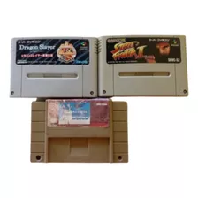 Kit 3 Games Super Nintendo Original Frete Grátis