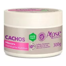 Máscara Cachos Hidratante Nutritiva 300g - Apse Vegano 