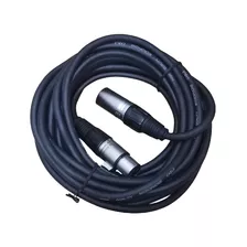 Cable De Micrófono 5mts Plug Xlr Hembra Y Macho Nuevo 