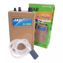 Compressor De Ar A Pilha Boyu/jad D-200 P/ Aquário/isca Viva