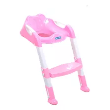 Bebeglo Asiento Para Bebé Wc / Bacinica Con Escalones Rosa