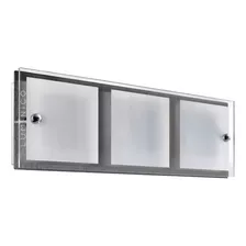 Aplique Pared Escorpio 3 Luces Apto Led Baño Cocina Lumínico