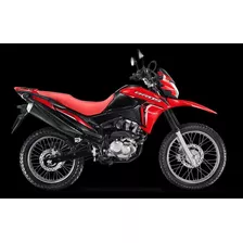 Moto Honda Nxr 160 Bros 2024 2024 Vermelha 0km Com Garantia