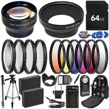 Kit De Accesorios Ultimaxx 58mm Para Canon Eos