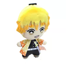 Bandai Demon Slayer Kimetsu No Yaiba Chibi - Peluche Agatsu. Color Amarillo