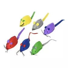 Ratones De Fieltro Éticos Con Catnip Cat Toy, Paquete De 6