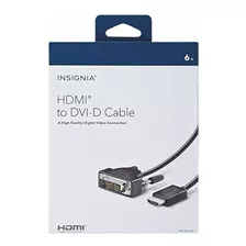 Cable Hdmi - Insignia Hdmi To Dvi-d 6ft Cable