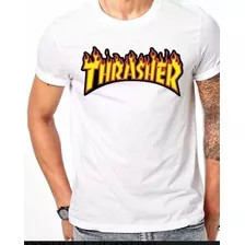 Playera Thrasher Blanca