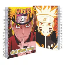 Caderno Universitário Naruto Personalizado C/100fls 