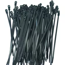 100 perfect Vision Negro Agujero De Montaje Cable Tie Cierr