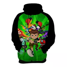 Blusa De Frio Moletom Ben 10 Aventura Heróis Alienígenas 1