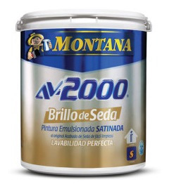 Pintura Brillo De Seda Blanco Av-2000 Montana 