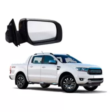 Espejo Derecho Cromado Led Compatible Con Ford Ranger 13-22