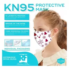 Máscaras Kn95 Proteção 5 Camada Meltblown C/clip Nasal Pff2 
