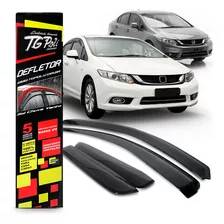 Calha De Chuva Honda Civic 2012 2013 2014 2015 2016 Tg Poli