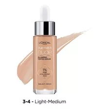 L'oréal Paris Accord Parfait Sérum Sérum True Match Nude Con Color 30 Ml Tono 4-5 Medium