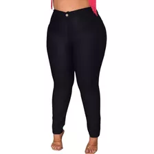 Calça Jeans Feminina Cigarrete Plus Size 