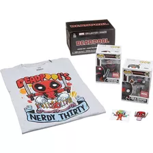 Funko Pop Marvel Caja Colección 2021 Deadpool 30th Camiseta