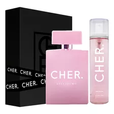 Set Perfume Mujer Cher Dieciocho 100 Ml Edp + Body Splash