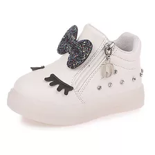 Zapatos Luminosos Diamantes Imitación Deportivos Para Niñas