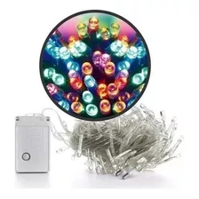 X100 Led Guirnalda Multicolor Luces 220v Navidad Fiesta