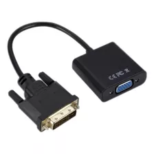 Convertidor Adaptador Dvi Macho 24+1 A Vga Hembra 