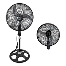 Ventilador Altezza 2 En 1 Basic De 18 Pulgadas Cantidad De Aspas 3 Color De La Estructura Negro Color De Las Aspas Gris Diámetro 47 Cm Frecuencia 60hz Material De Las Aspas Plástico 110v