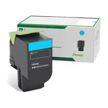 Toner Lexmark 78c40c0 Cs421/521/cx421/522 Cyan 1400 Copias