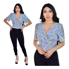 Increíble Blusa Moda Casual Elegante Muchos Diseños Sol Fres