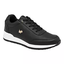 Tenis Mujer Ferrioni F132-005-01 Negro 104-437