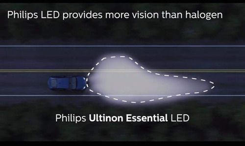  Philips Biled 9004 Hb1 Ultinon Essential 200% + Luz 6500k Foto 5