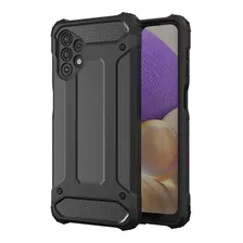 Protector Heavy-us Para Samsung A73 Defense Negro