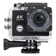 Filmadora Ultra 4k Hd 16mp Go Sport Pro Prova D'água 