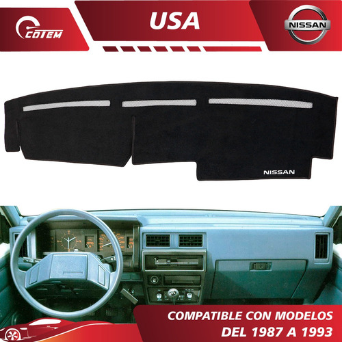 Cubretablero Para Auto Nissan Pick-up Usa De 1987 A 1993. Foto 2