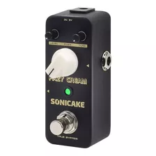 Pedal De Efeitos De Guitarra Sonicake Fuzz Cream True Bypass