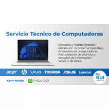 Servicio Técnico Pc / Notebook - Mac