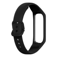 Pulseira Para Galaxy Fit2 Smartwatch Silicone Sport R220 Cor Preto