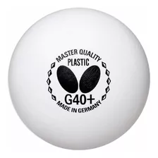 Bolas Pelotas Pingpong Butterfly G40+ Plastica Pack X 4 Und