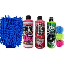 Kit De Lavado Lustre Toxic Shine 7 Pcs Completo