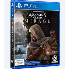 Assassin's Creed Mirage Ps4 Midia Fisica Pt Br