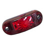 Lanterna Delimitadora Vermelha Led 12v 24v Caminhão Baú